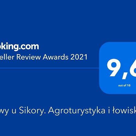 Stawy U Sikory - Dom Rybak - Agroturystyka I Lowisko Nowa Wies  外观 照片